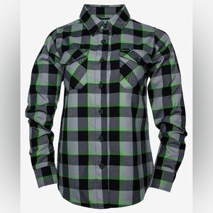 New DIXXON The Last Lap Flannel Women’s BNIB